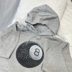 8 Ball‎ Graphic Hoodie NWOT Pullover Sweatshirt Casual Comfy Oversized